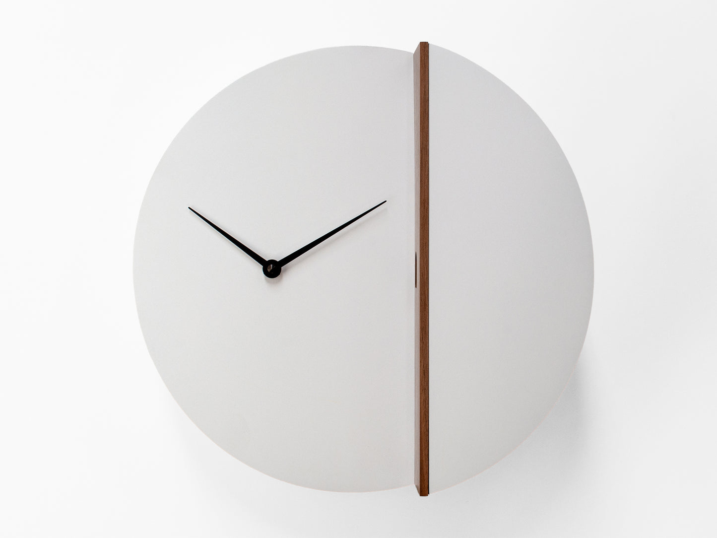 Progetti Wanduhr Peek-a-koo white