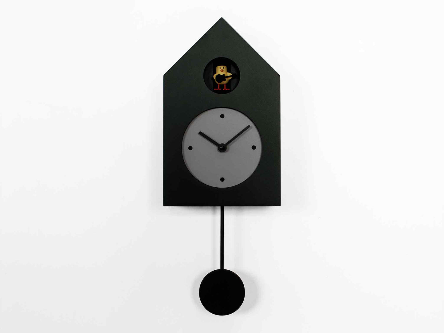 Progetti Wanduhr Rockbird black