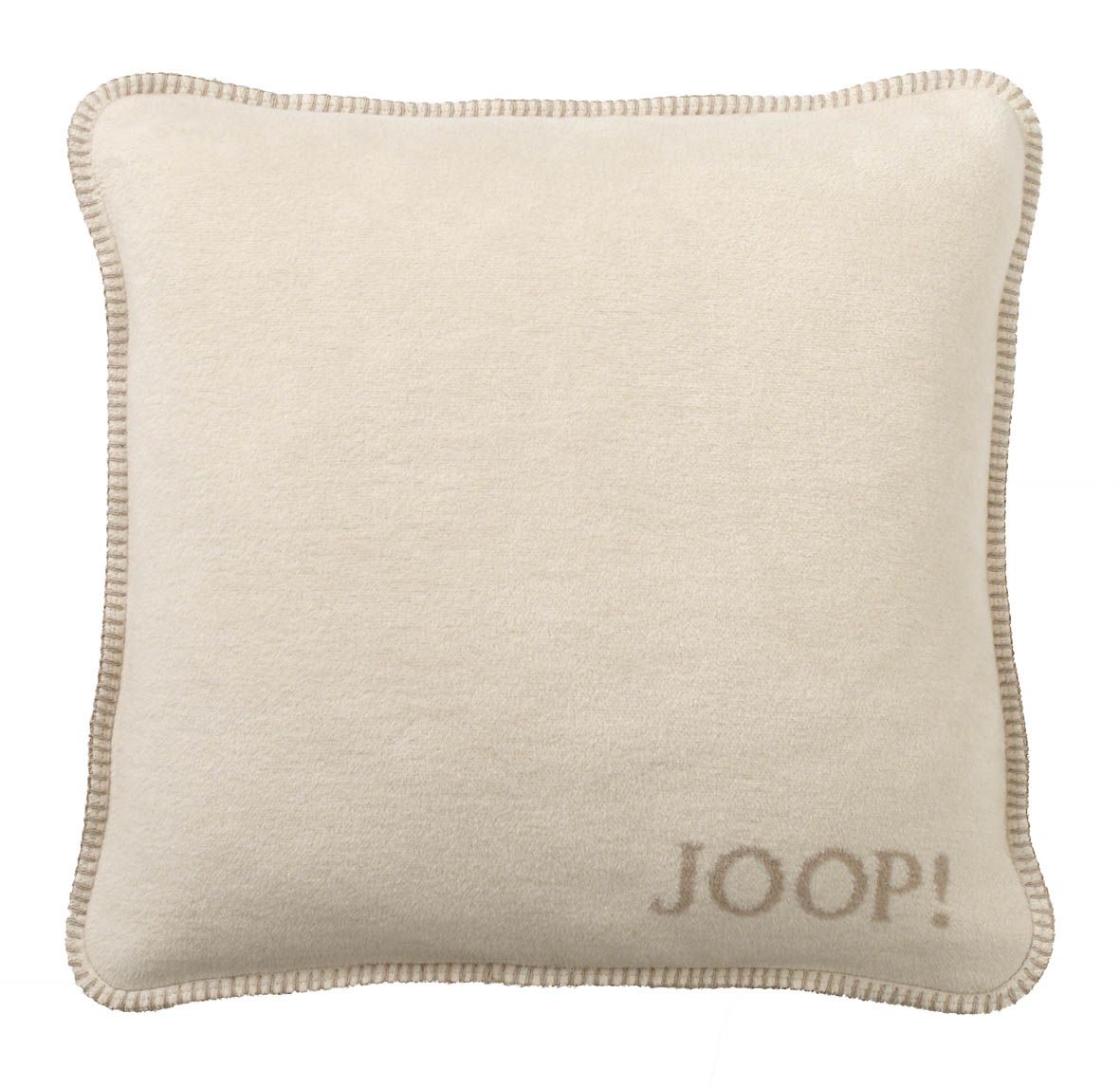JOOP! Uni-Doubleface Kissen 50x50 pergament-sand