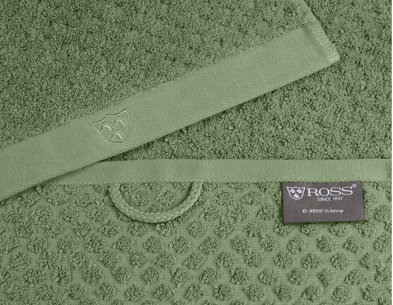 Ross Uni-Walk Handtücher Harmony piniengrün 4010