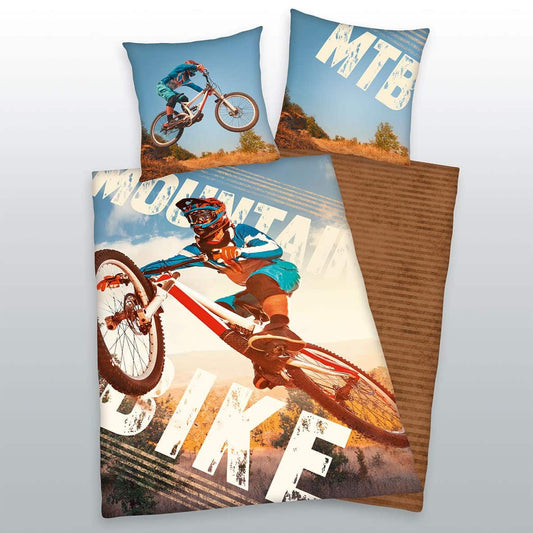 Herding Renforcé Bettwäsche Mountainbike 135/200 cm bunt