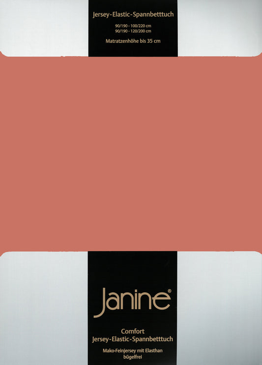 Spannbetttuch Elastic Jersey Janine Baumwolle Elasthan 100x200cm 150x200cm 200x200cm