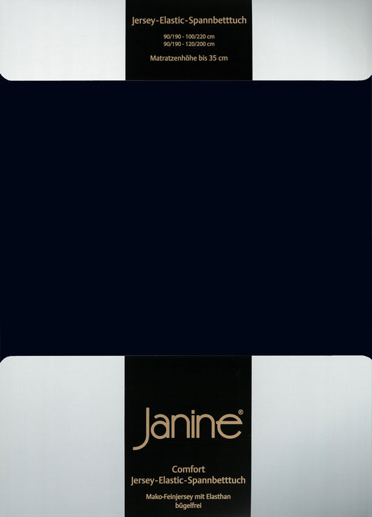 Spannbetttuch Elastic Jersey Janine Baumwolle Elasthan 100x200cm 150x200cm 200x200cm