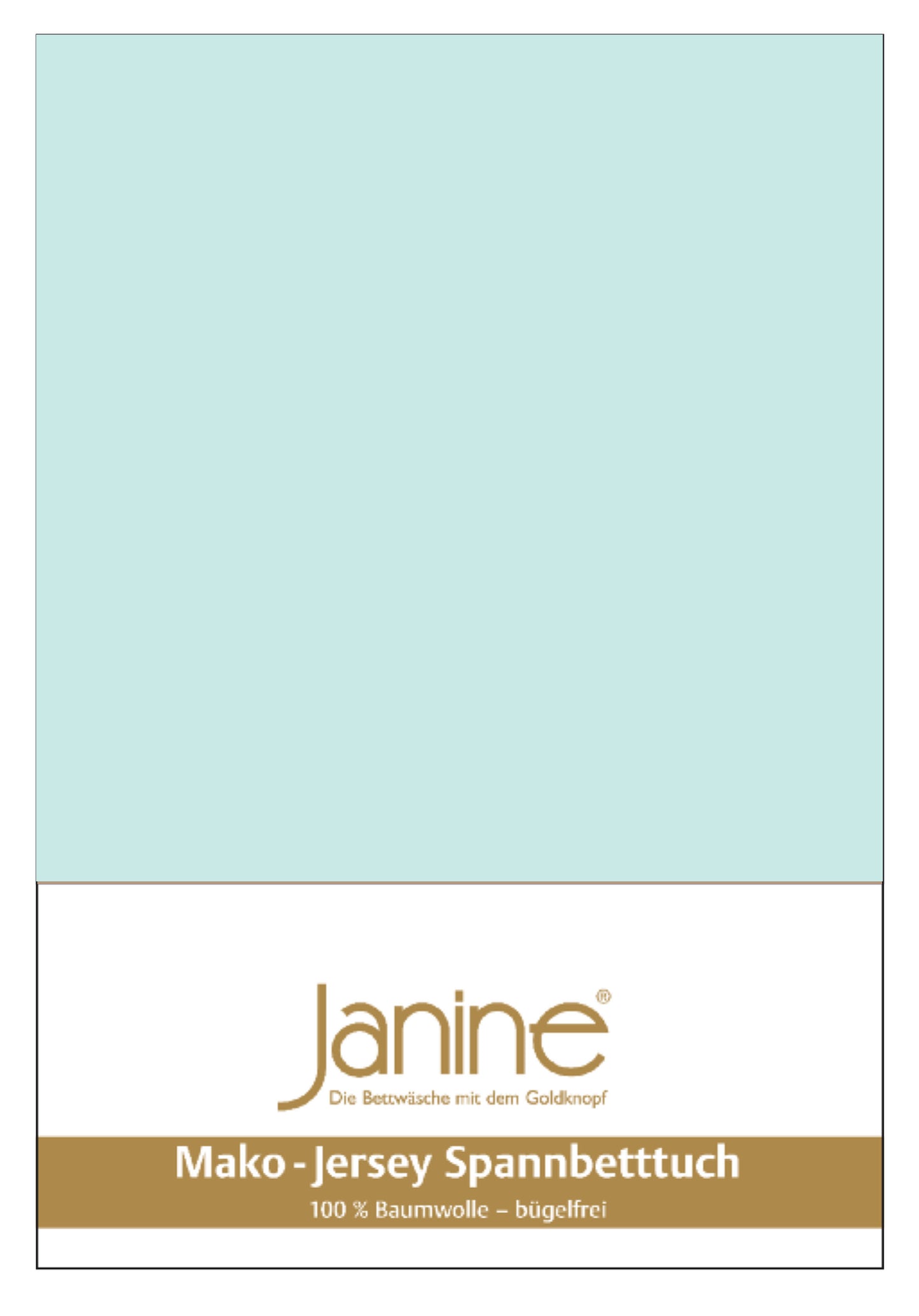 Spannbetttuch Mako Feinjersey Janine  naturreine Baumwolle 100x200cm 150x200cm 200x200cm