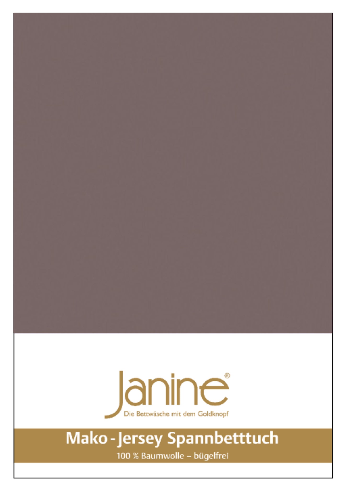 Spannbetttuch Mako Feinjersey Janine  naturreine Baumwolle 100x200cm 150x200cm 200x200cm