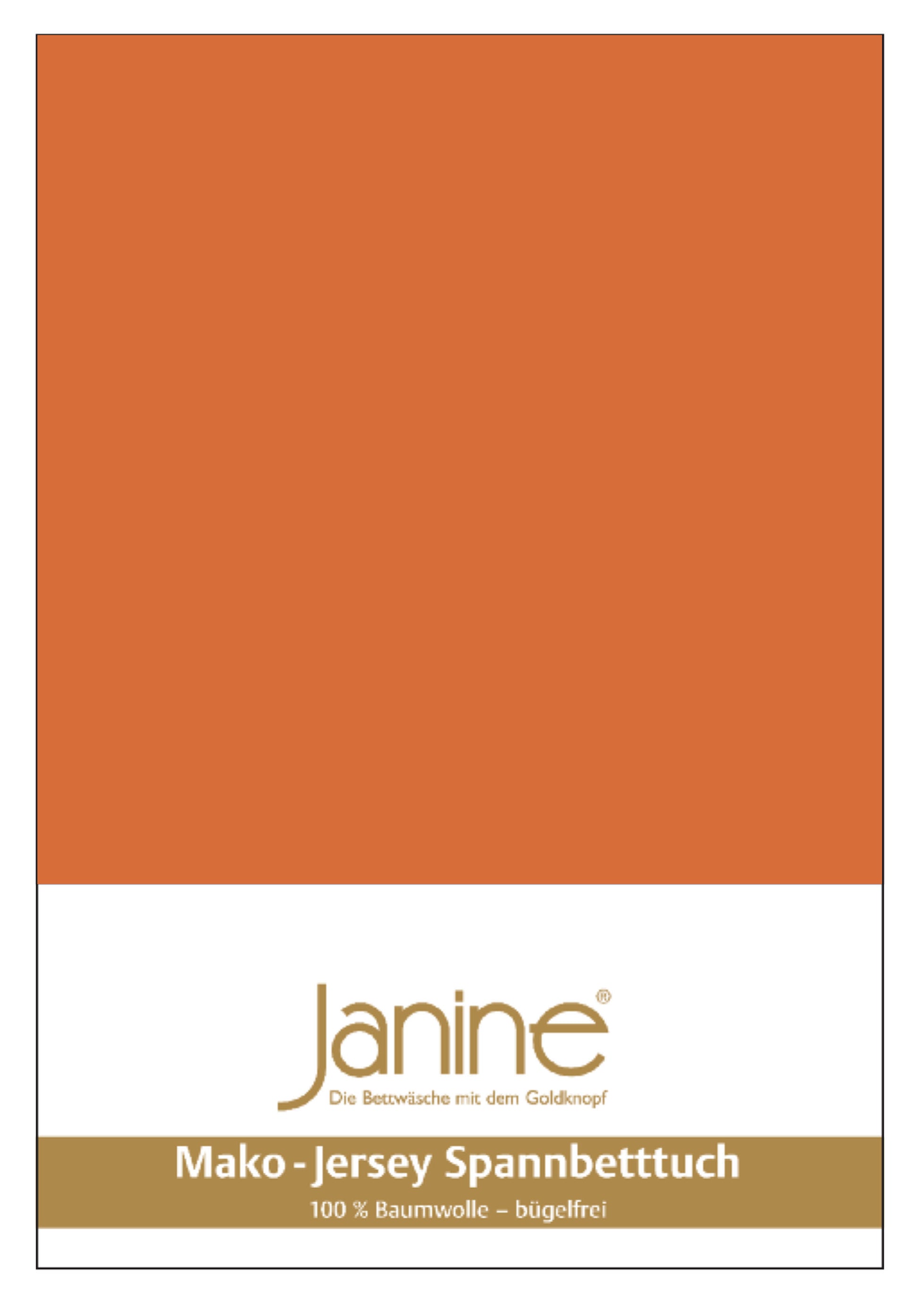 Spannbetttuch Mako Feinjersey Janine  naturreine Baumwolle 100x200cm 150x200cm 200x200cm