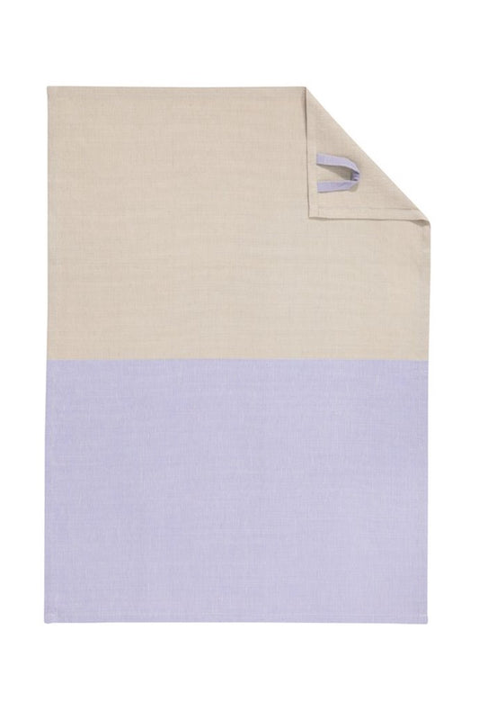 Cawö Geschirrtuch Duo Cuisine 535 lavendel-leinen