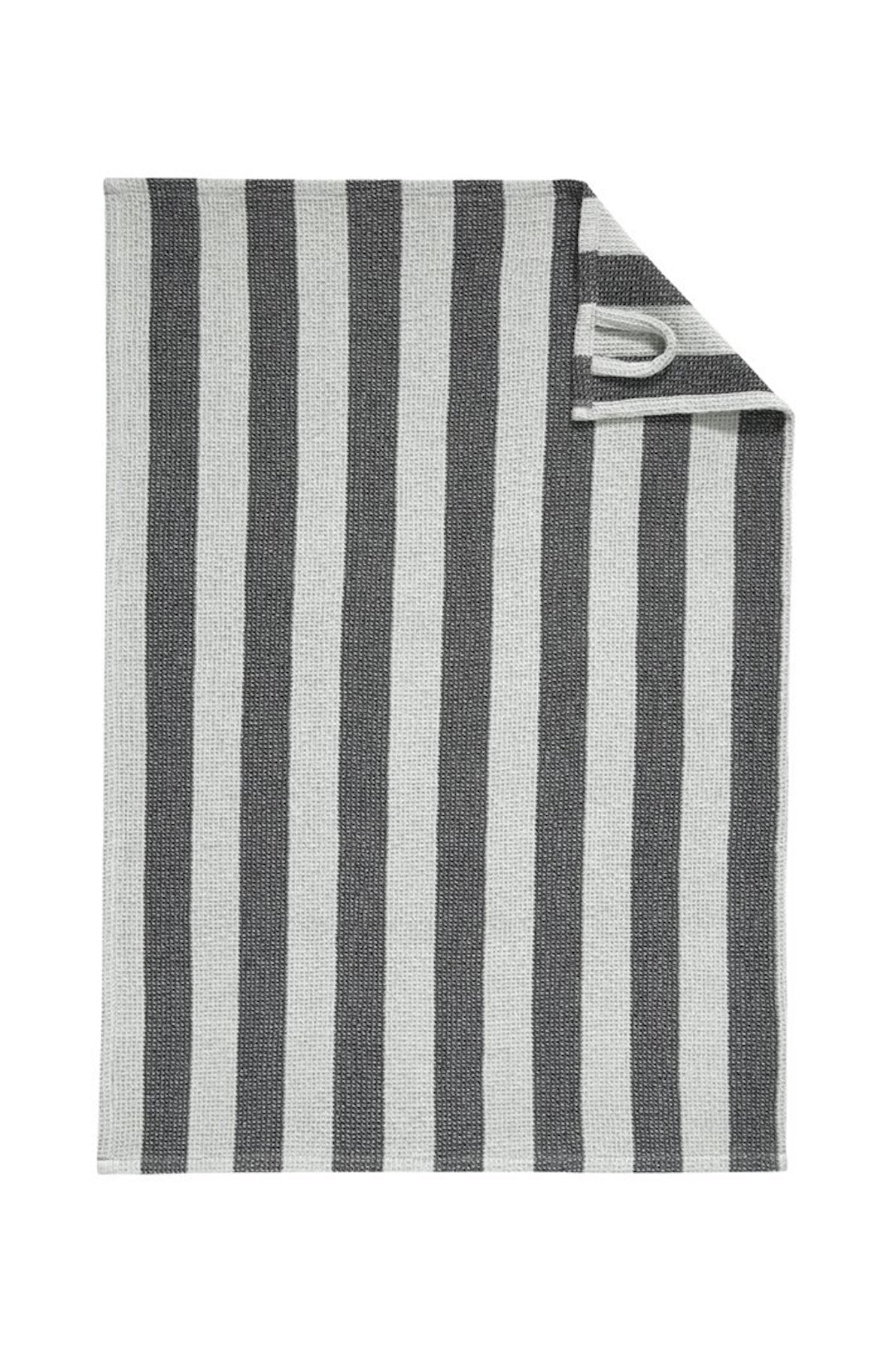 Cawö Geschirrtuch Piqué Cuisine 536 schwarz-platin