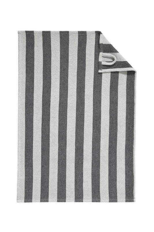 Cawö Geschirrtuch Piqué Cuisine 536 schwarz-platin