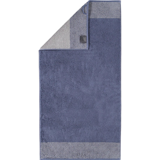 Cawö Duschtuch Two-Tone 590 nachtblau