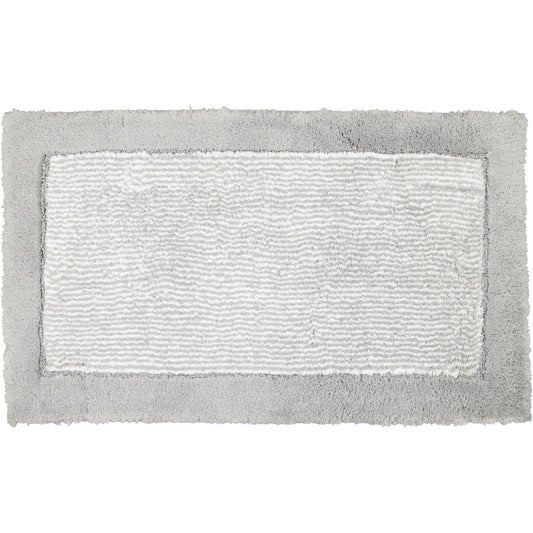 Cawö Badteppich Luxury Home Two-Tone 590 platin 60x100
