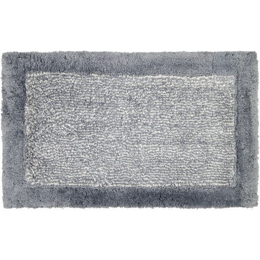 Cawö Badteppich Luxury Home Two-Tone 590 schiefer 60x100