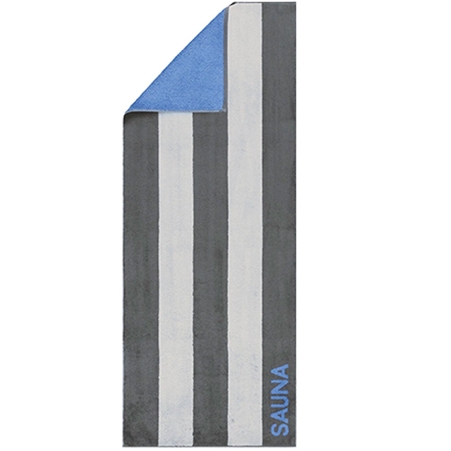 Cawö Saunatuch 599 anthrazit/grau