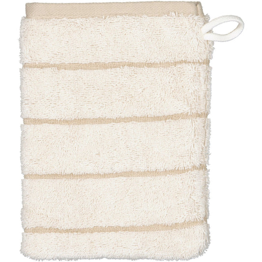 Cawö Waschhandschuh Balance Doubleface 6232 natur