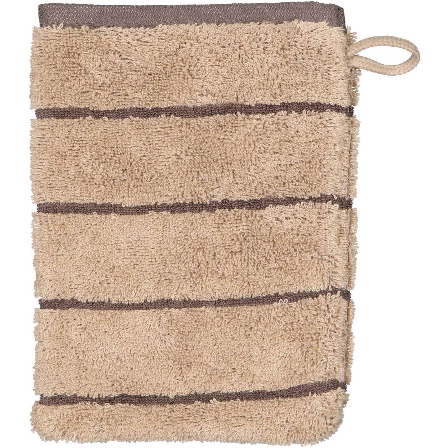 Cawö Waschhandschuh Balance Doubleface 6232 sand