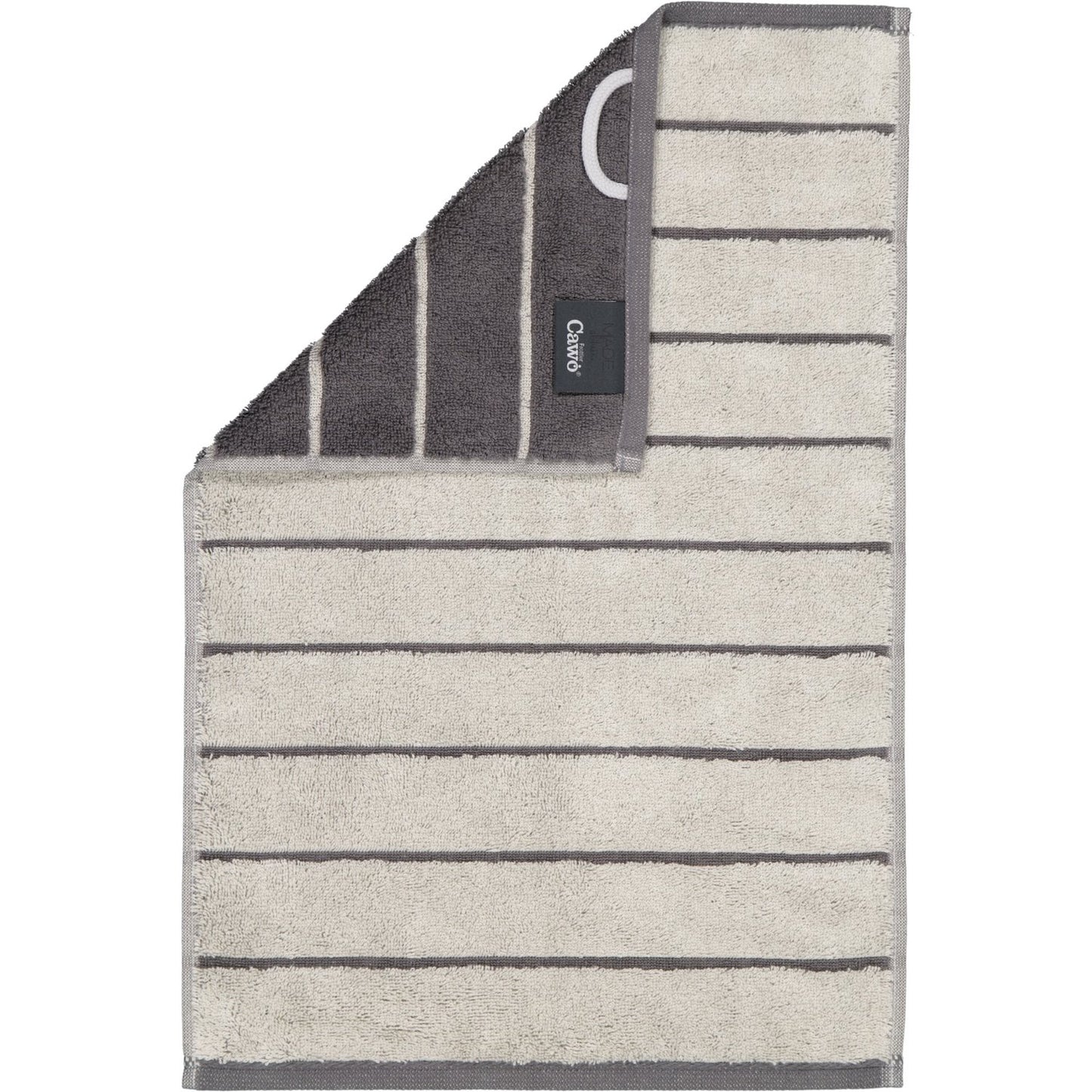 Cawö Gästetuch Balance Doubleface 6232 platin