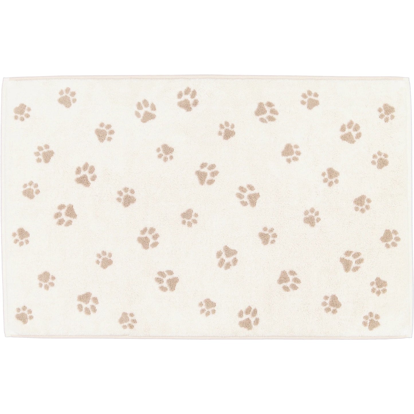Cawö Badematte We love Dogs Paws 6247 natur-beige