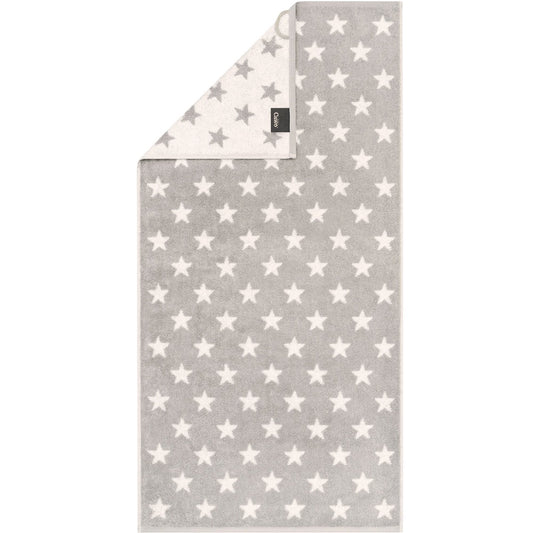 Cawö Duschtuch New Stars 6261  platin-weiß