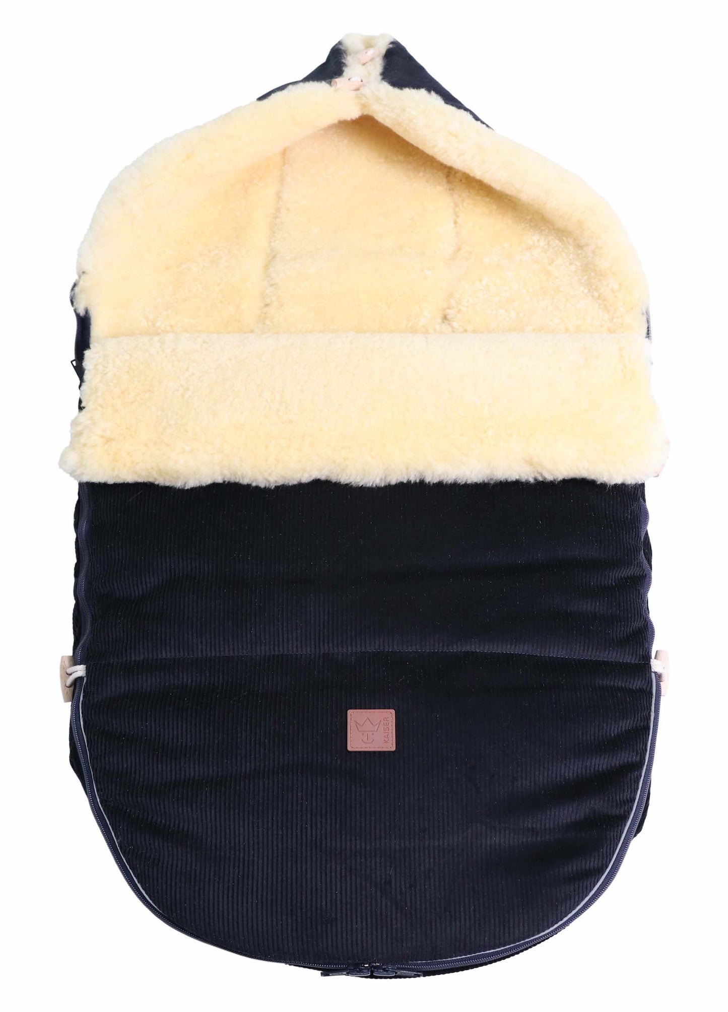 Kaiser Fußsack Filius Cord Medizin dark blue sea