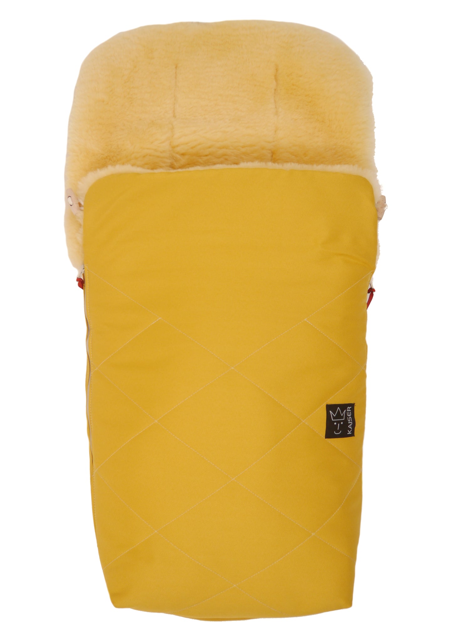 Kaiser Fußsack Natura mustard yellow