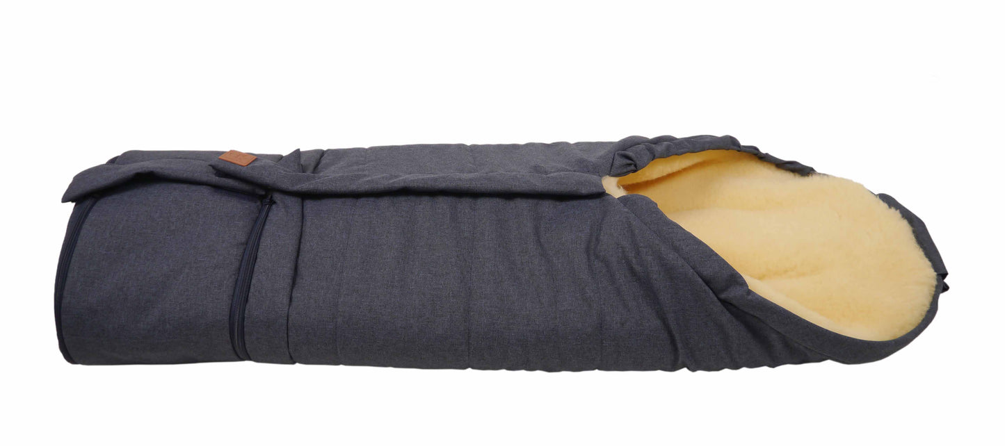 Kaiser Fußsack JONA 2 in 1 navy melange