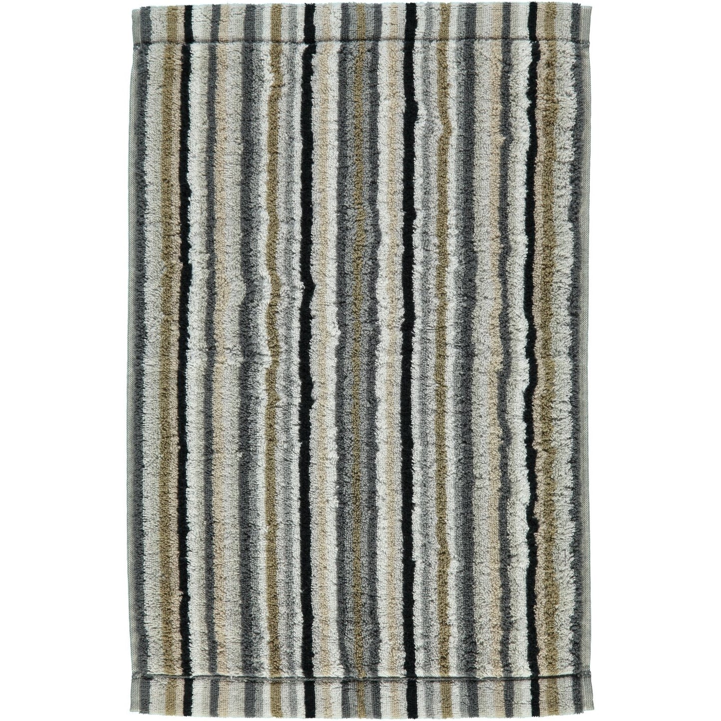 Cawö Gästetuch Lifestyle Streifen 7048 kiesel
