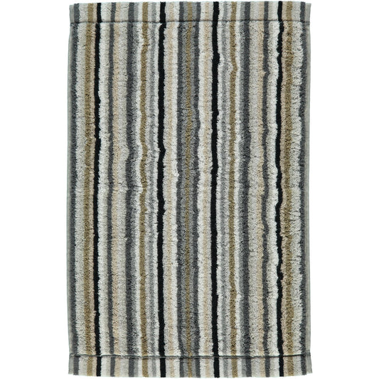 Cawö Gästetuch Lifestyle Streifen 7048 kiesel