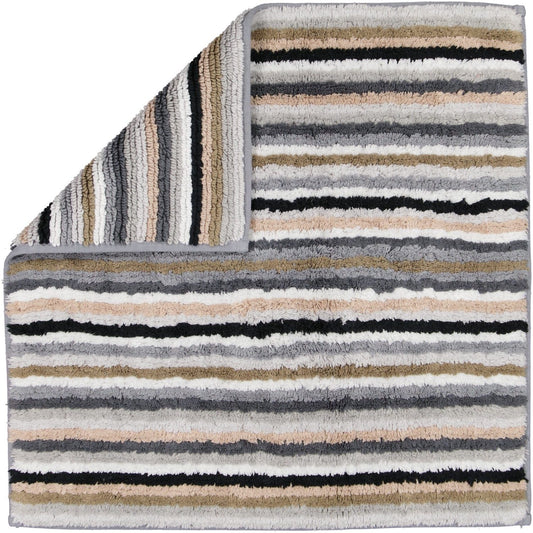 Cawö Badteppich Lifestyle 7048 kiesel 60x60
