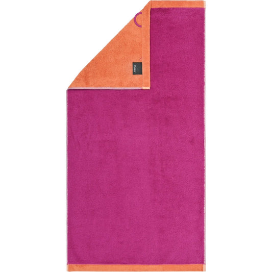 Cawö Duschtuch Splash Doubleface 7071 pink-mandarine