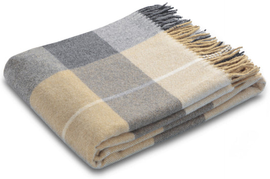 Biederlack Plaid Quito 130x170 beige