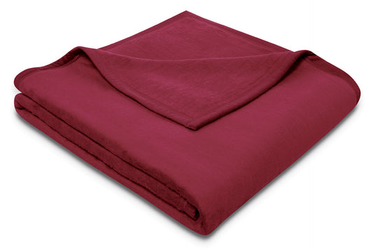 Biederlack Wohndecke Cotton Sense 150x200 brombeer