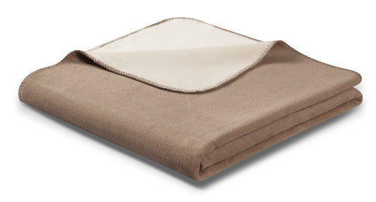 Biederlack Wohndecke Doubleface 150x200 palisade-feder