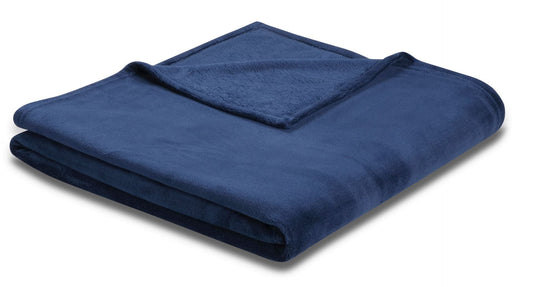 Biederlack Wohndecke Soft&Cover 150x200 ultramarin