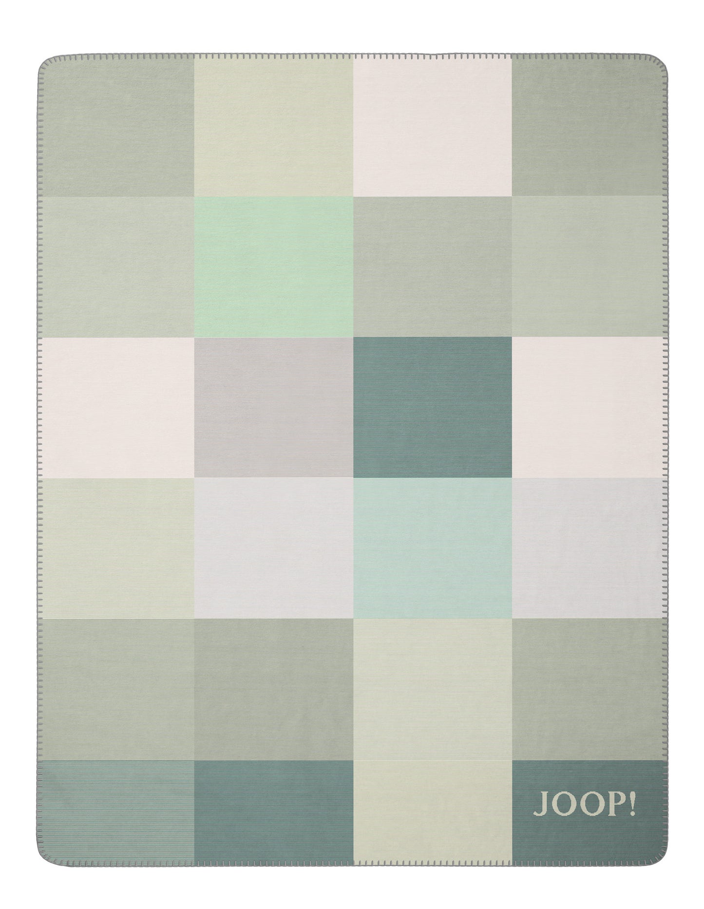 Joop Wohndecke Mosaic aqua-stein