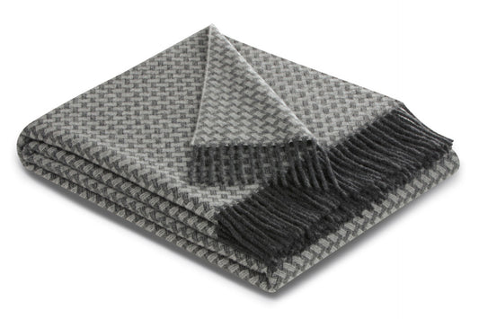 Biederlack Plaid Vivo 130x170 antracite