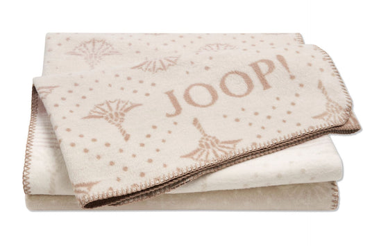JOOP Wohndecke Cornflower Charm nude