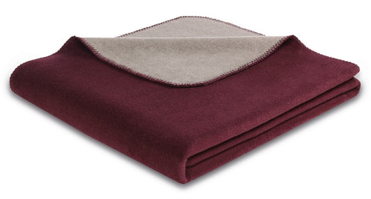 Biederlack Wohndecke Doubleface 150x200 feige-taupe