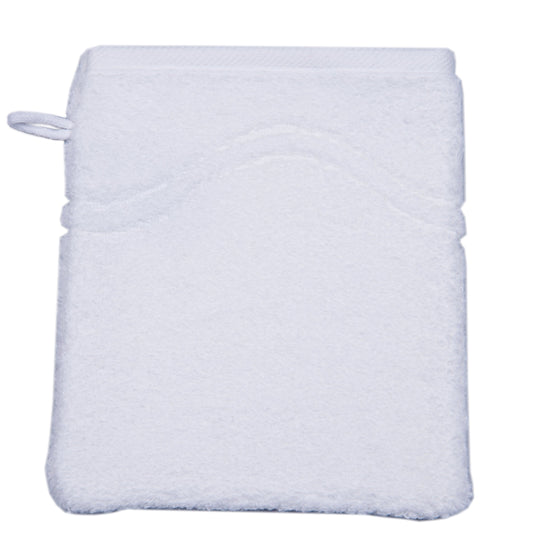 Ross Waschhandschuh Cashmere weiss