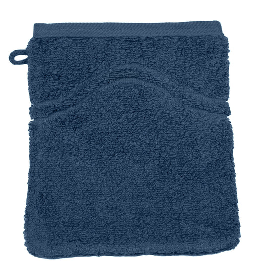 Ross Waschhandschuh Cashmere nachtblau