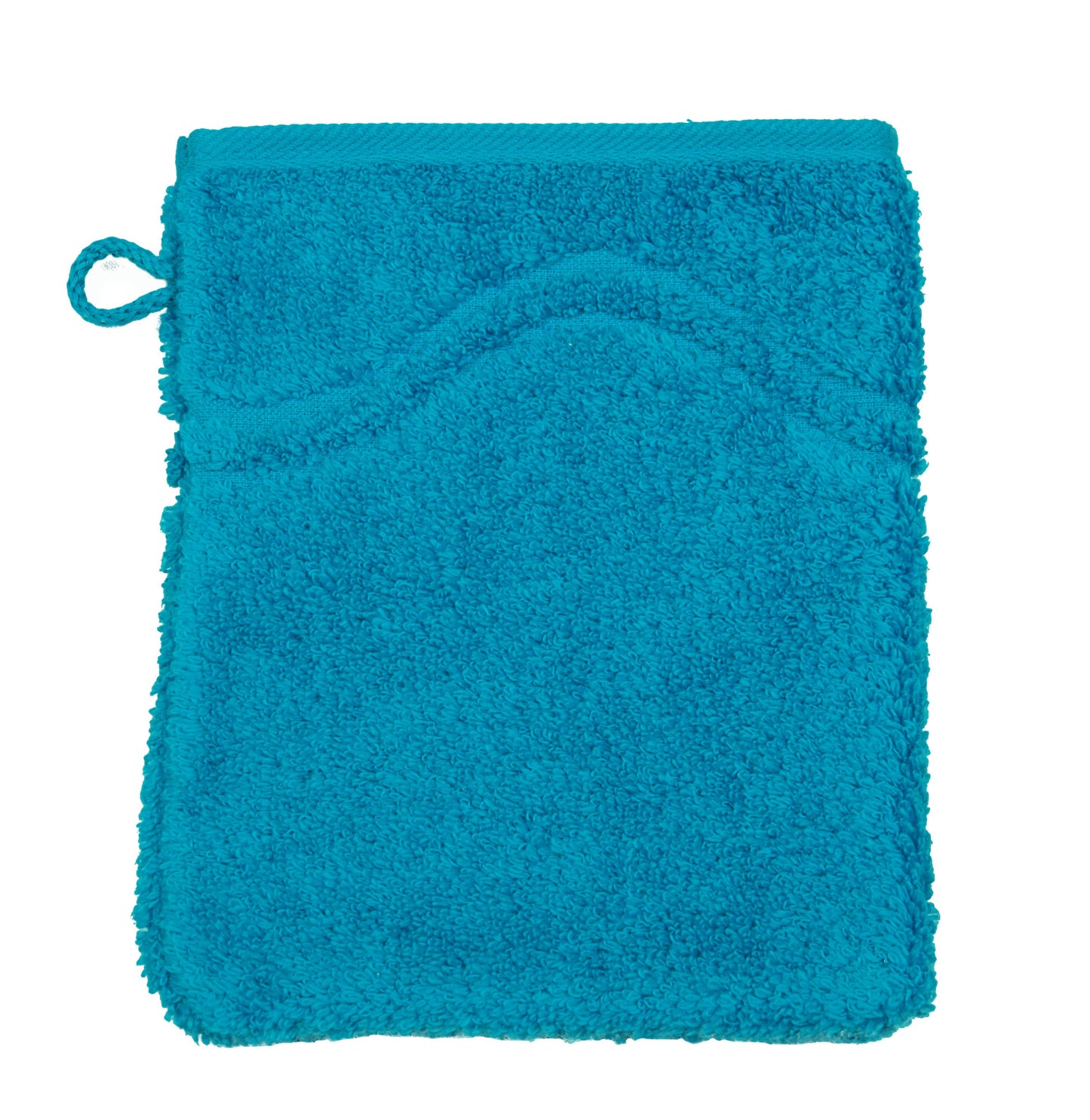 Ross Waschhandschuh Cashmere petrol