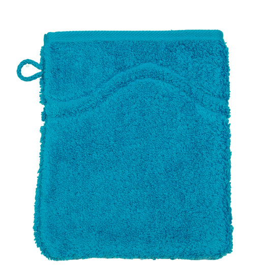 Ross Waschhandschuh Cashmere petrol