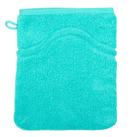 Ross Waschhandschuh Cashmere bleached aqua
