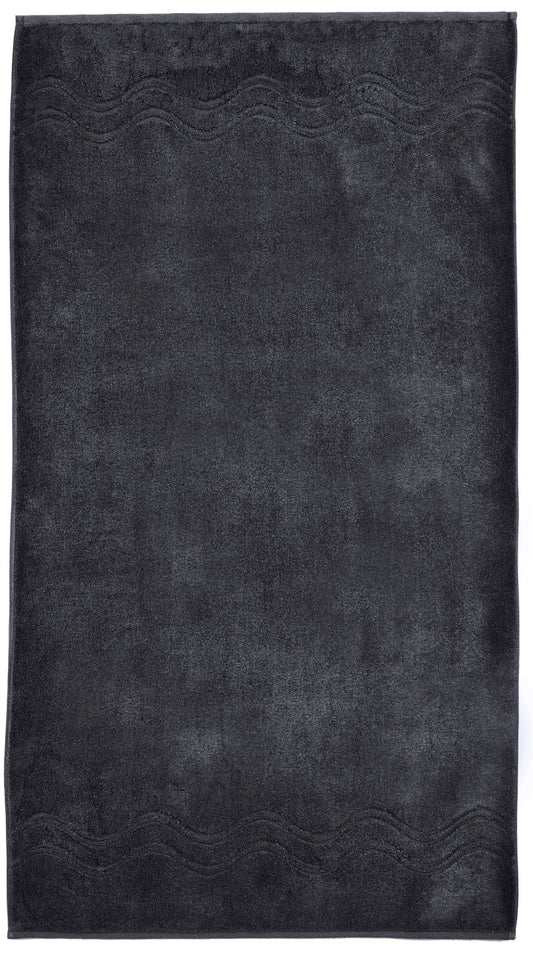 Ross Duschtuch Cashmere anthrazit