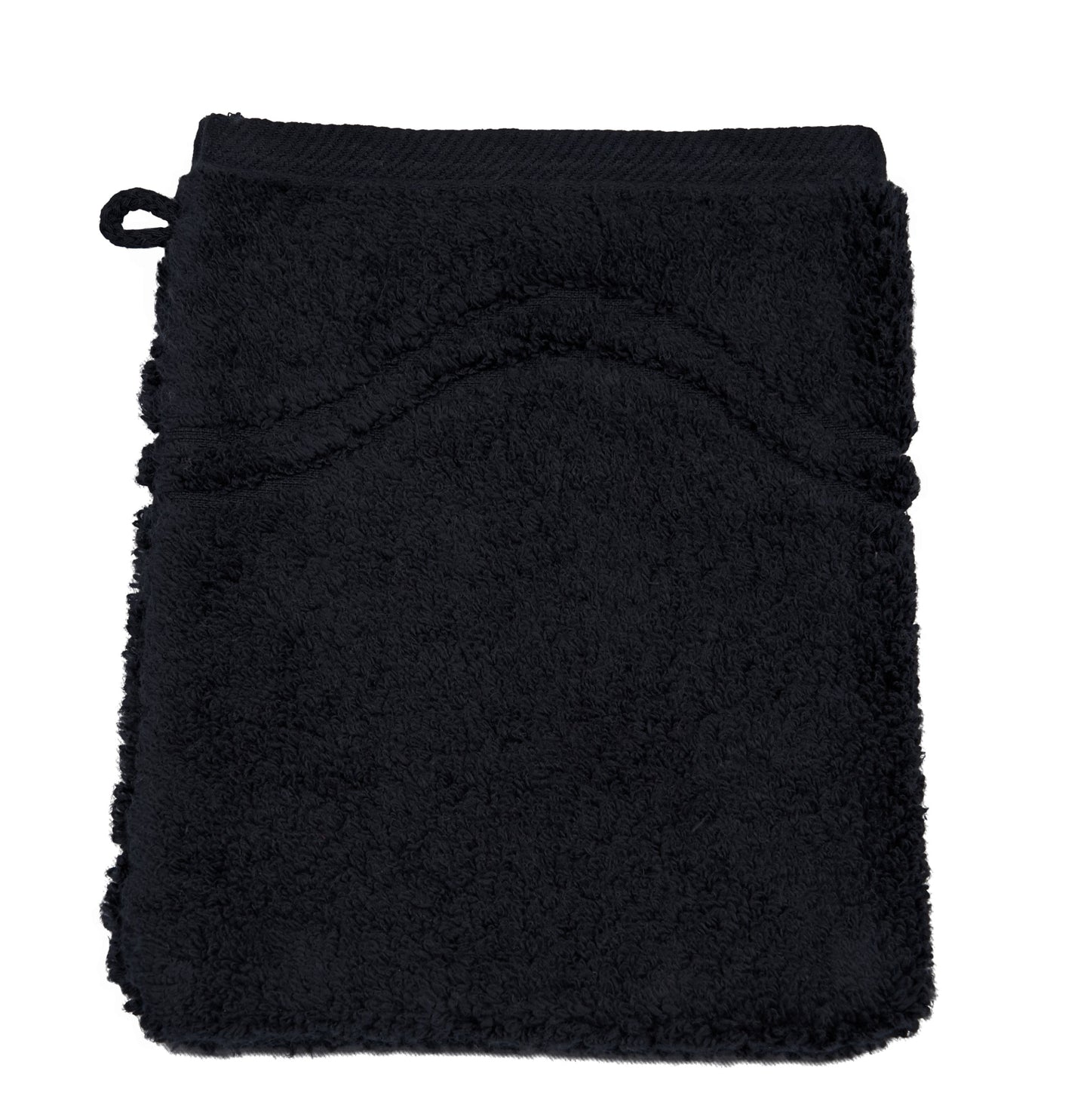 Ross Waschhandschuh Cashmere schwarz