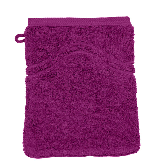 Ross Waschhandschuh Cashmere fuchsia