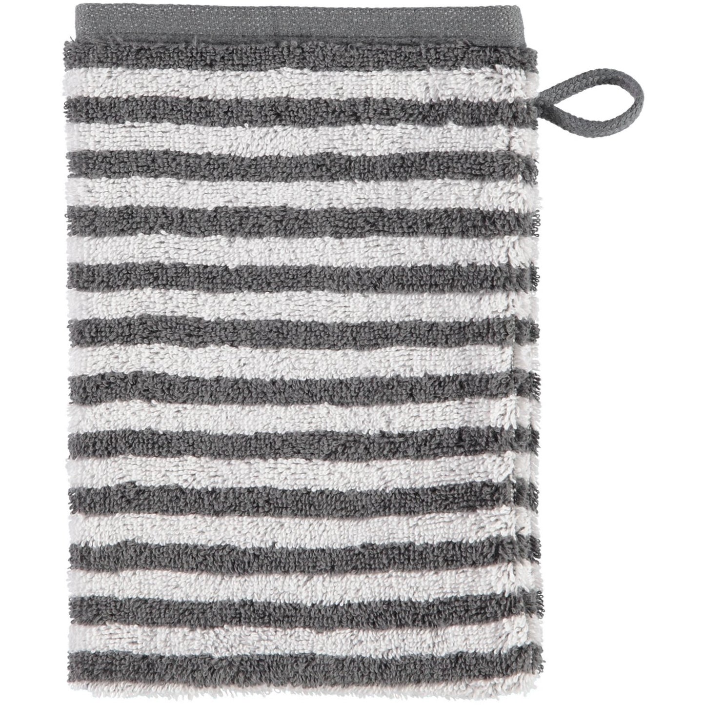 Cawö Waschhandschuh Campus Ringel 955 anthrazit