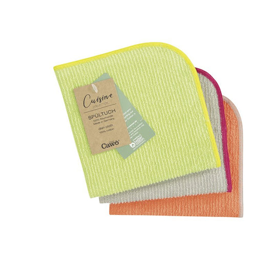 Cawö Spültuch Trio 550 pistazie-mandarine