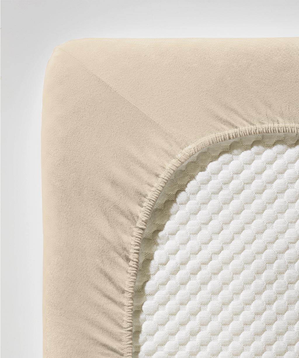 fleuresse Jersey Spannbettlaken Jenny C 120x200 beige