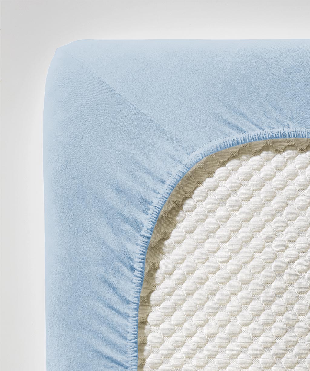 fleuresse Jersey Spannbettlaken Comfort 120x200 bleu