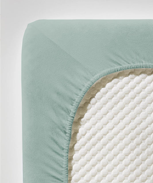 fleuresse Jersey Spannbettlaken Comfort 180x200 aqua